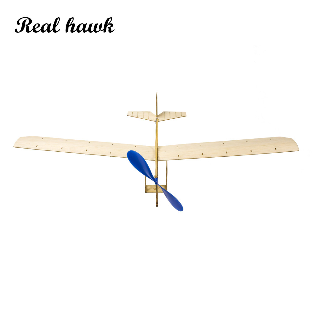 Model Kit Instructions - STEMゴム動力飛行機キット、子供向けDIY木製グライダーおもちゃ、物理学学習用、1920年代ヴィンテージモデル製作プロジェクト
