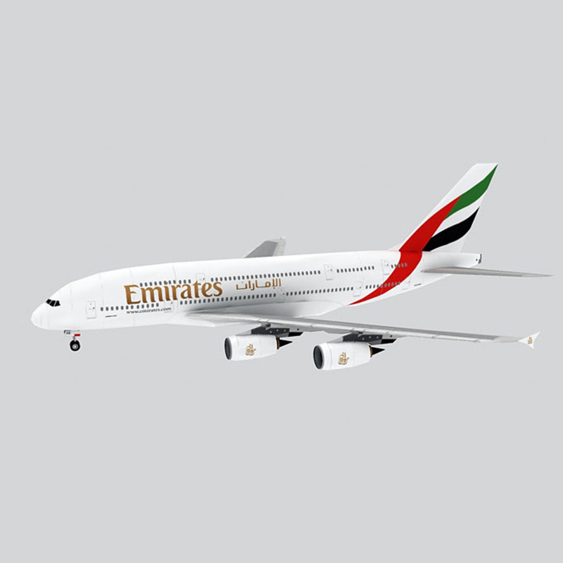 Model Kit Singapore - Aibus紙モデルa380,助手席モデル,フットレスト,シンガポール