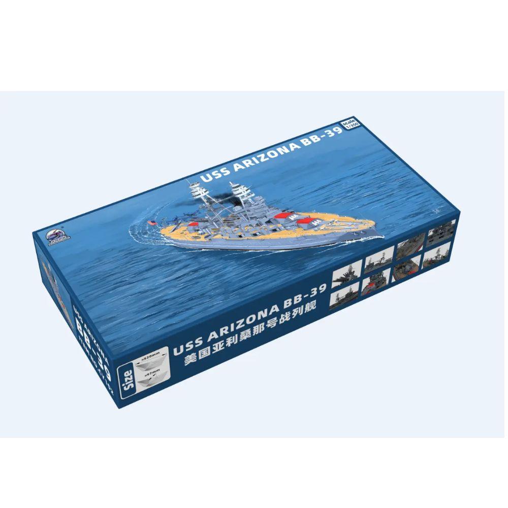 Model Kit Uss Arizona - CY CY102 1/350 スケール USS アリゾナ