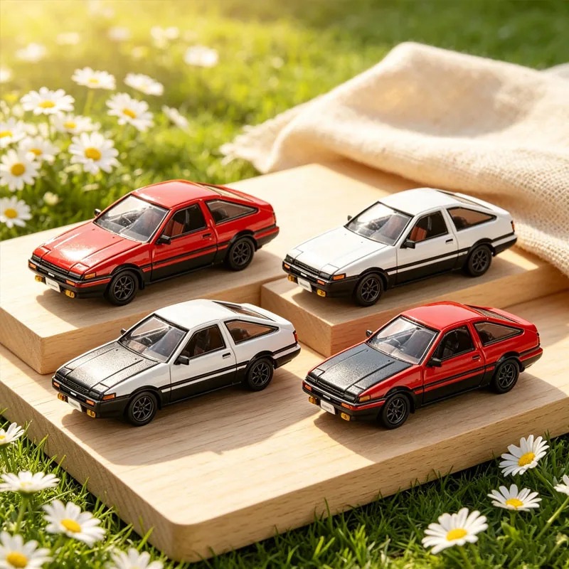 ホビージャパン 1:64スケール AE86 GT 合金製カー - Model Kit Ae86 のレビューと価格