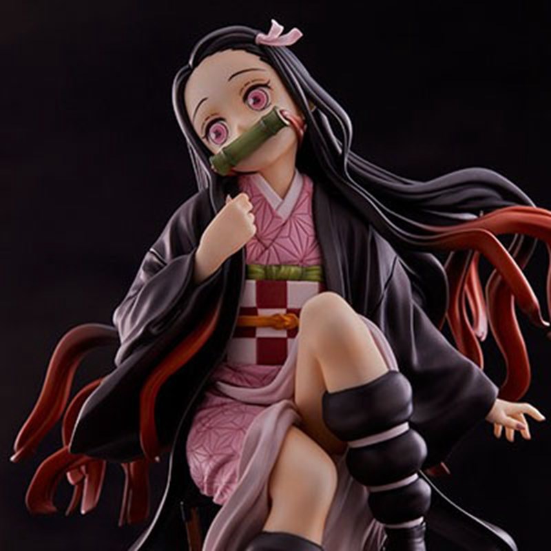 15CM 鬼滅の刃 竈門禰豆子 座り型フィギュア PVC製  - Model Kit Nezha のレビューと価格
