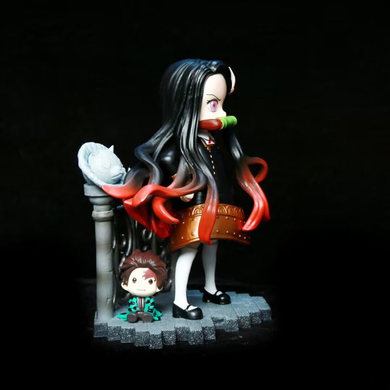 ミニ鬼滅の刃ねずこコスプレ スパイ×ファミリー アーニャ ア - Model Kit Nezha のレビューと価格