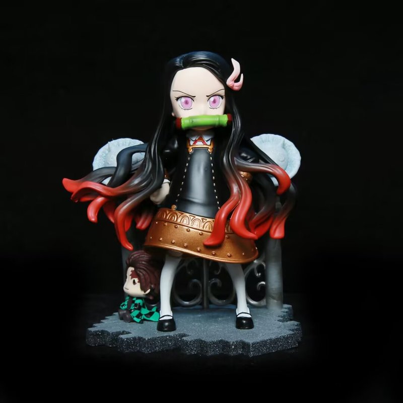 ミニ鬼滅の刃ねずこコスプレ スパイ×ファミリー アーニャ ア - Model Kit Nezha のレビューと価格
