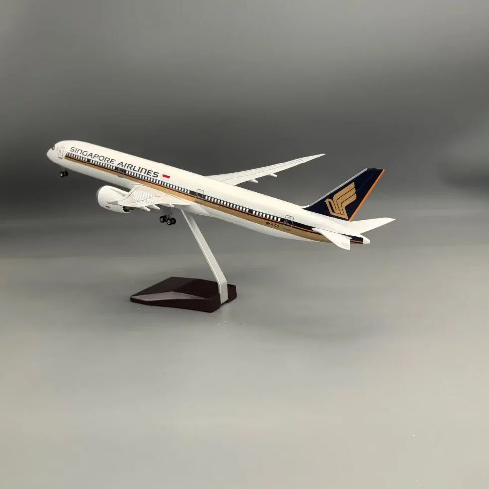 模型飛行機 レジン製 航空機 1/130スケール 47CM  - Model Kit Singapore のレビューと価格