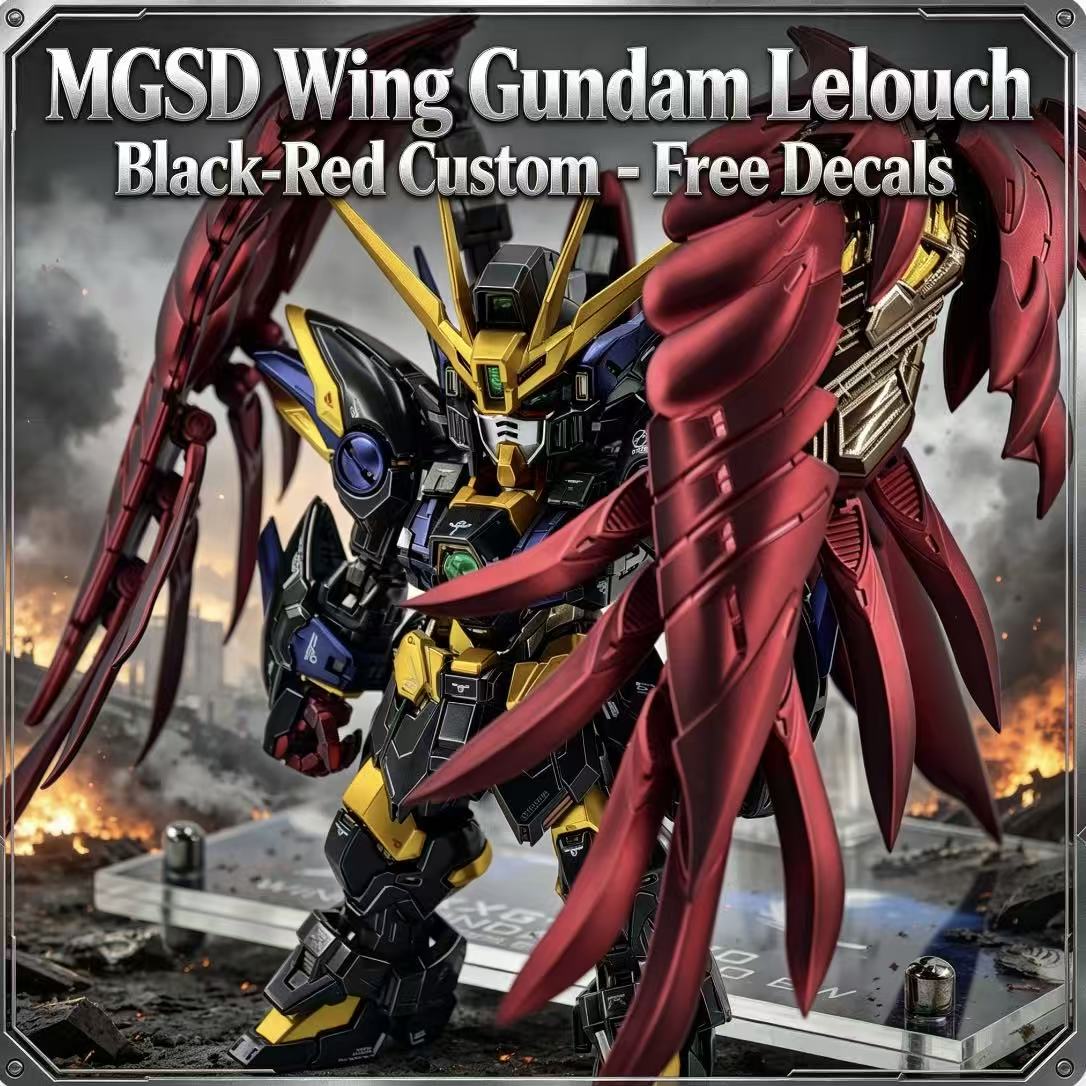 MGSD ウィング・ルルーシュ カラースキーム エアブラシ塗 - Model Kit Third Party のレビューと価格