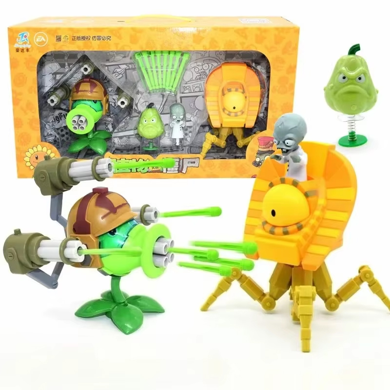 プランツvsゾンビ 7穴ガトリングマシンガン ピーシューター - Model Kit Zombie のレビューと価格