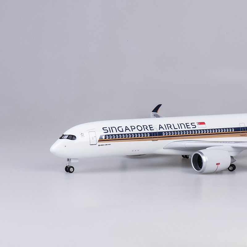 47cm大型おもちゃ飛行機シンガポールA350ダイキャスト樹 - Model Kit Singapore のレビューと価格