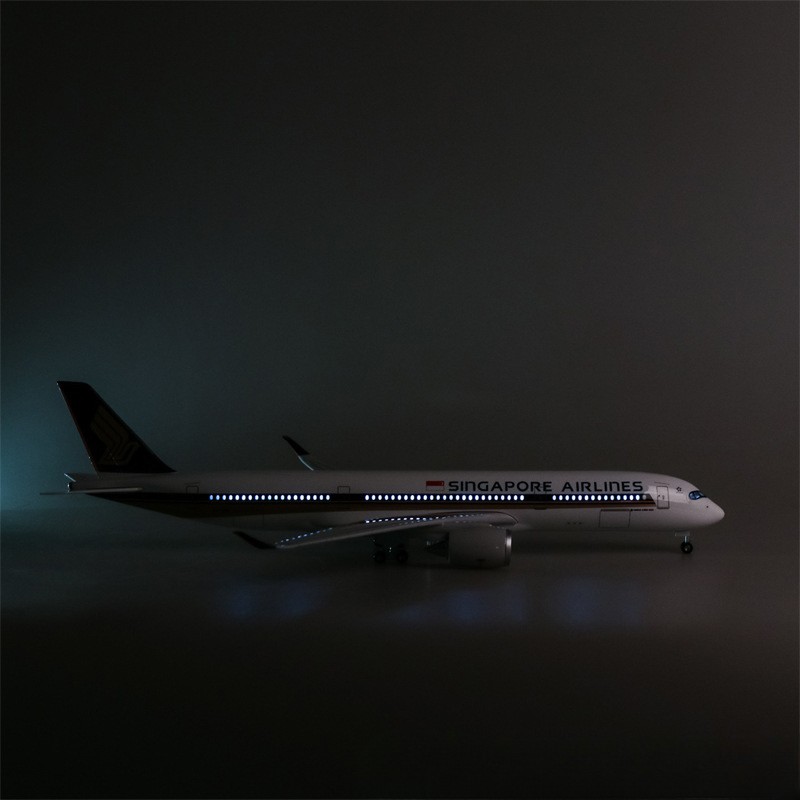 47cm大型おもちゃ飛行機シンガポールA350ダイキャスト樹 - Model Kit Singapore のレビューと価格