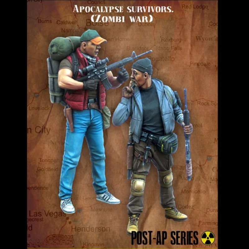 1/35 ダイキャスト樹脂フィギュアモデル構築キット黙示録サ - Model Kit Zombie のレビューと価格