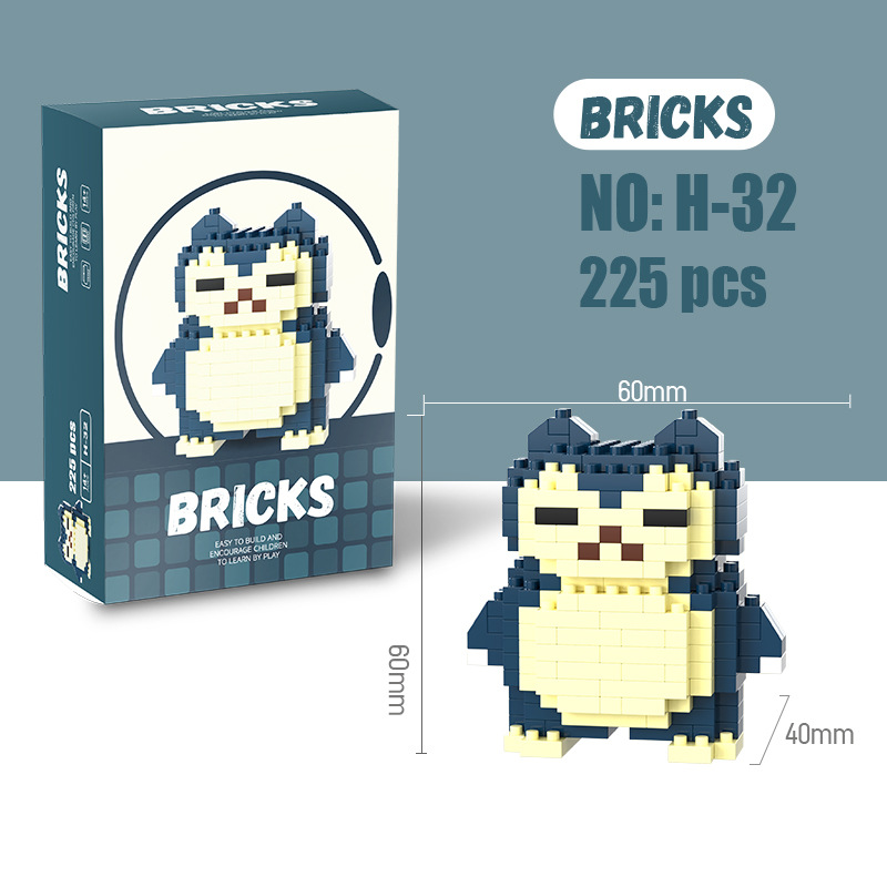 ポケモンマイクロビルディングブロックピカチュウドラゴナイトゲ - Model Kit Instructions のレビューと価格