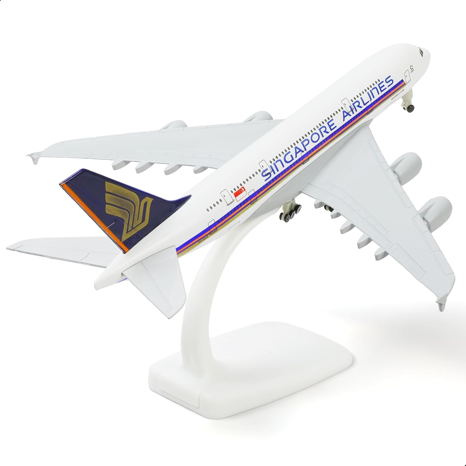 A380 シンガポール 1/300 ダイキャストメタル飛行機 - Model Kit Singapore のレビューと価格