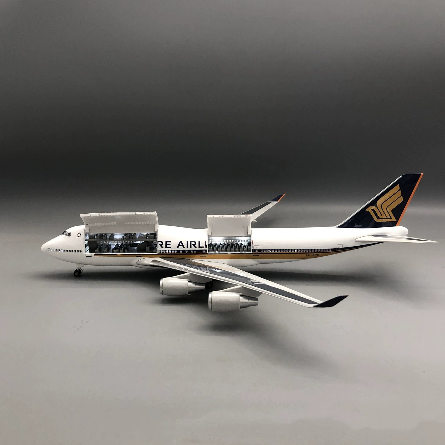 47 センチメートルダイキャスト 1:160 スケール飛行機 - Model Kit Singapore のレビューと価格