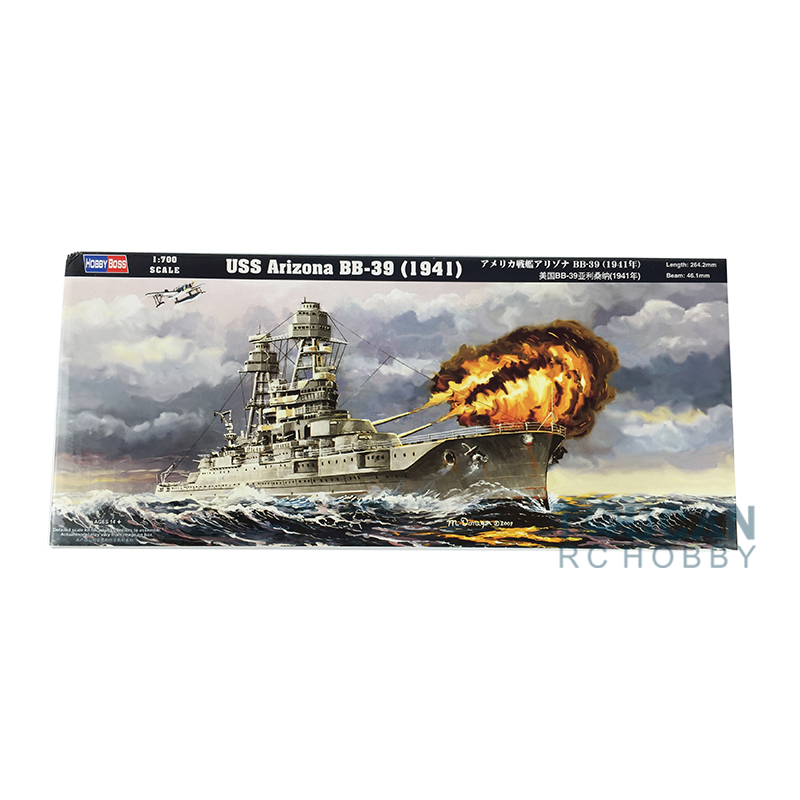 ホビーボス 1/700 USS アリゾナ BB-39 軍艦  - Model Kit Uss Arizona のレビューと価格
