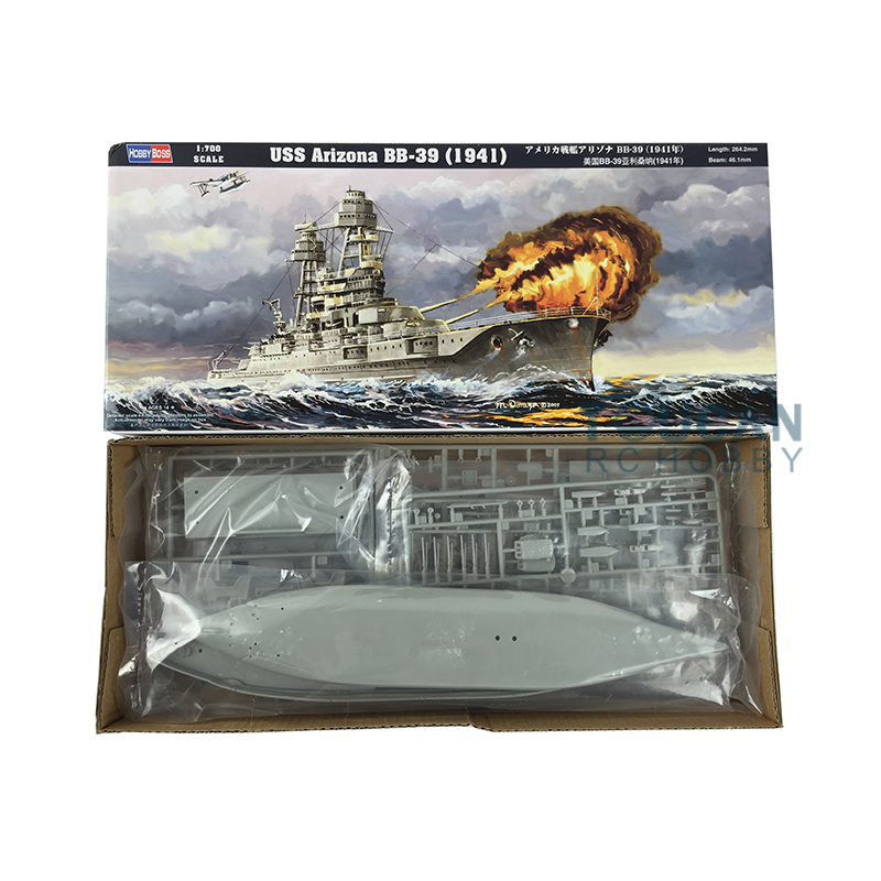 ホビーボス 1/700 USS アリゾナ BB-39 軍艦  - Model Kit Uss Arizona のレビューと価格