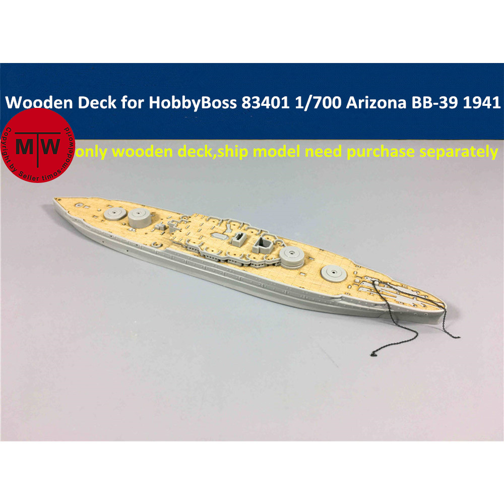 1/700 スケール木製デッキ HobbyBoss 8340 - Model Kit Uss Arizona のレビューと価格