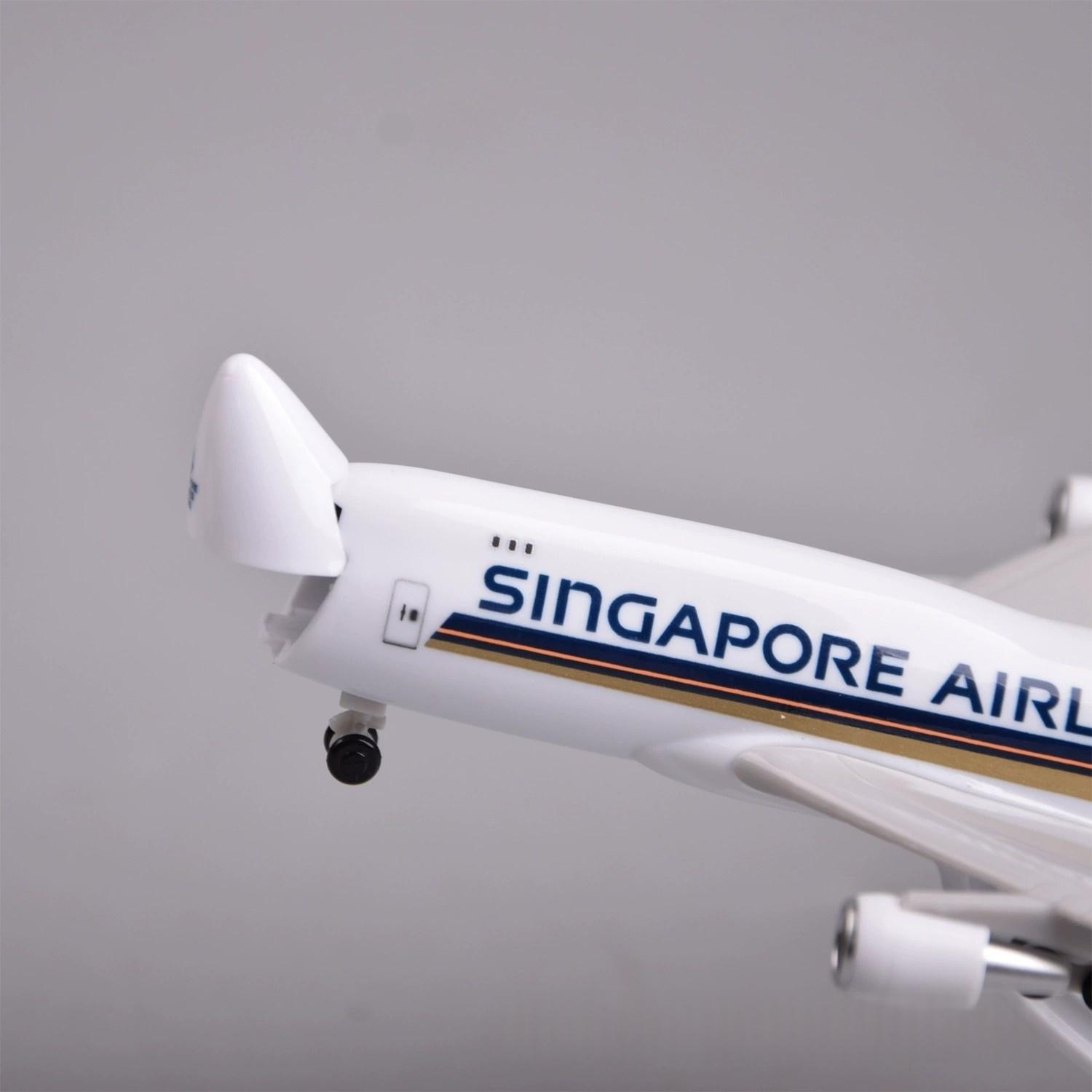 20cmプラスチック製模型航空機 B747-400 シンガポ - Model Kit Singapore のレビューと価格