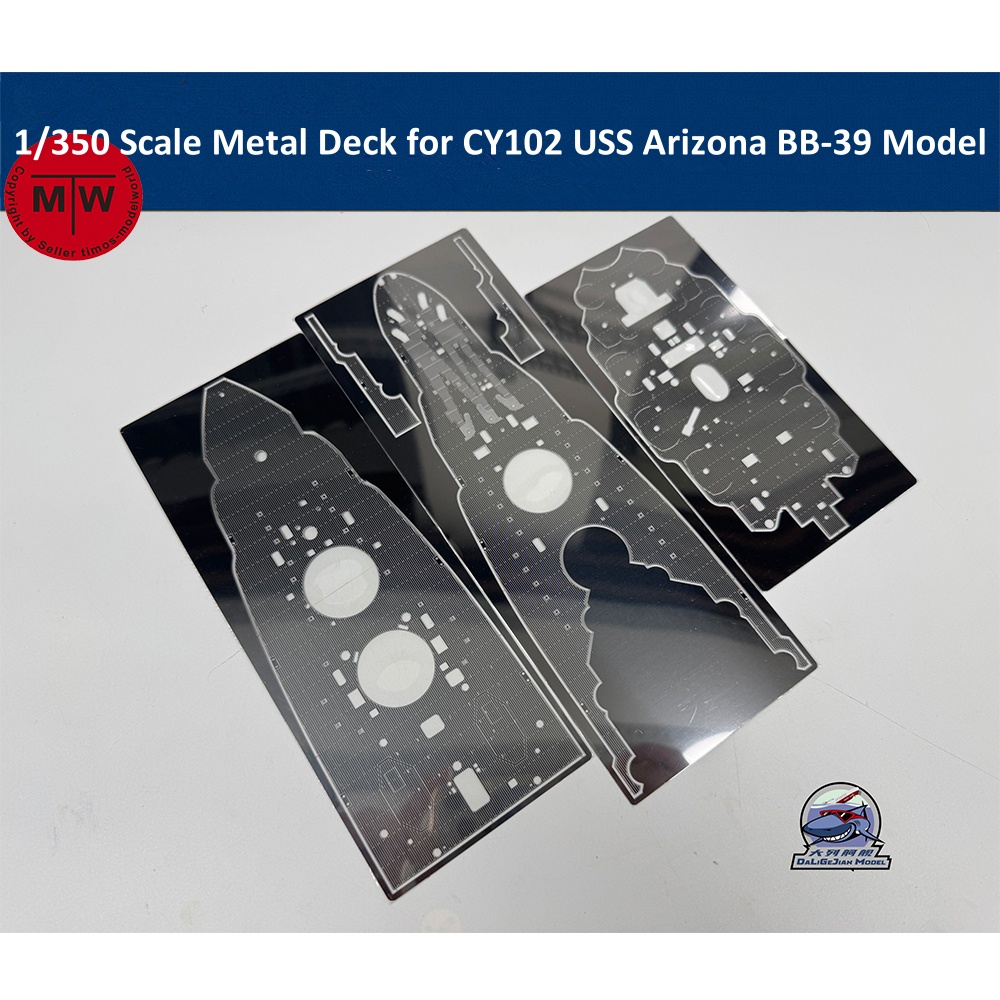 1/350 スケール メタルデッキ CY102 USS アリ - Model Kit Uss Arizona のレビューと価格
