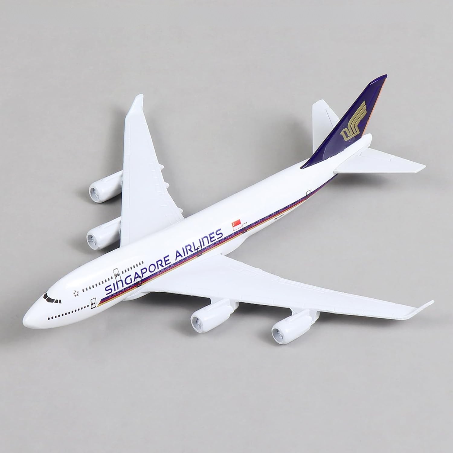 16cm 1/400スケール シンガポールB747ダイキャス - Model Kit Singapore のレビューと価格