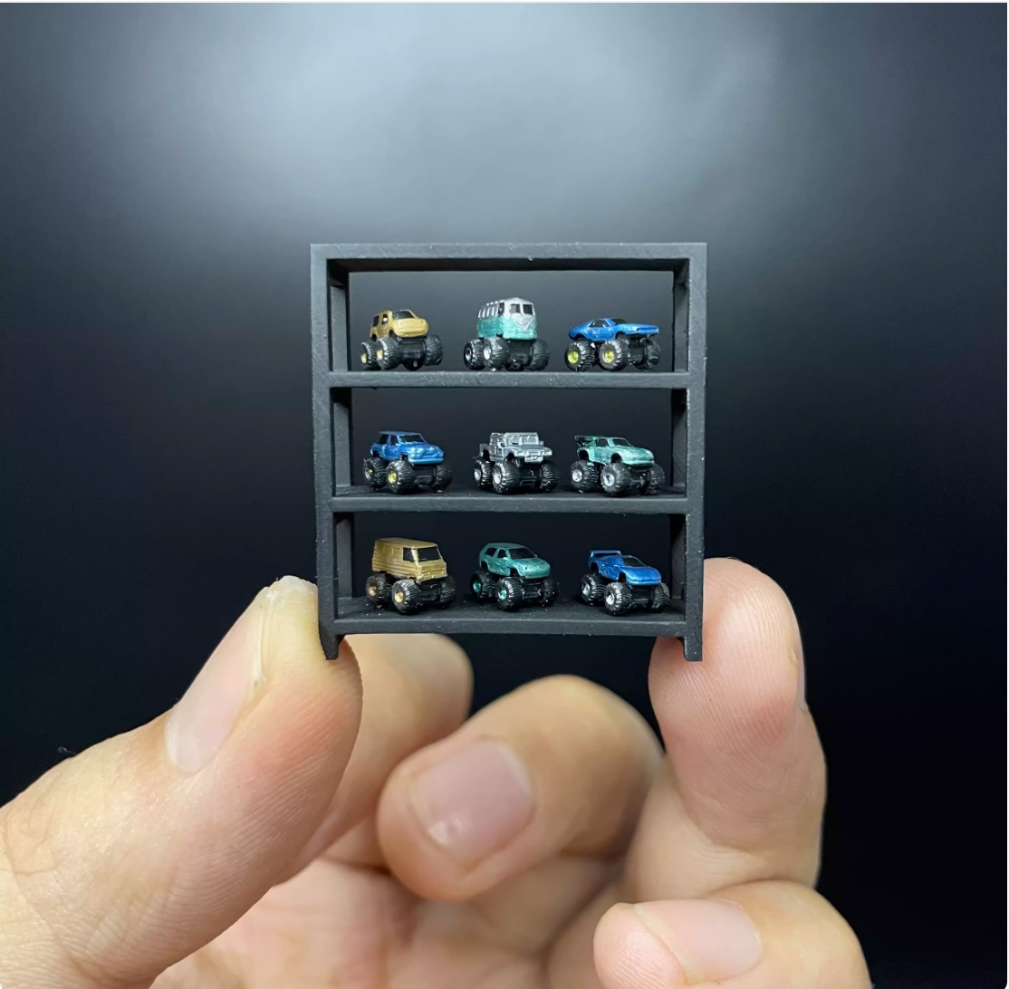 ミニガレージジオラマ,ミニチュアクラフトおもちゃ,車の修理ア - Model Kit Zombie のレビューと価格