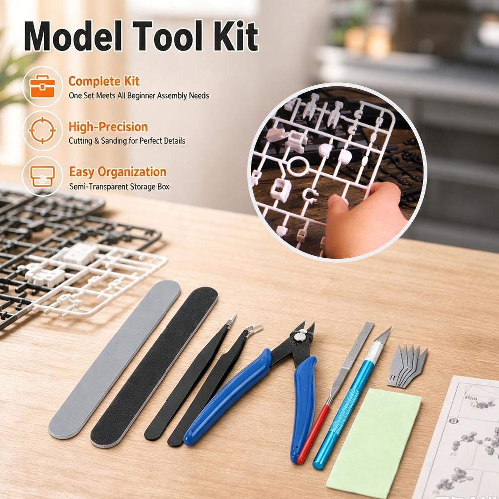 14ピース モデルクラフトツールキット 合金ニッパー カービ - Model Kit Nippers のレビューと価格