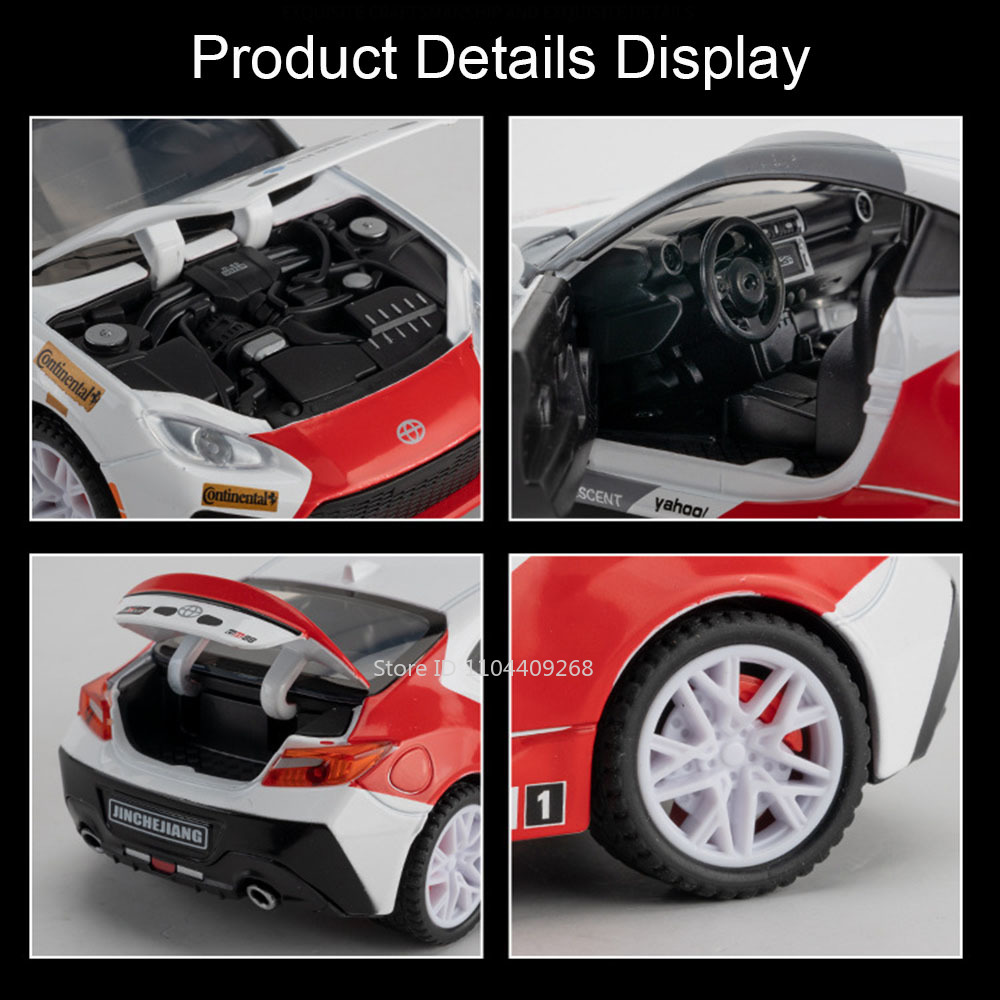 子供用ミニチュアスポーツカーモデルおもちゃ、金属製ダイキャス - Model Kit Ae86 のレビューと価格