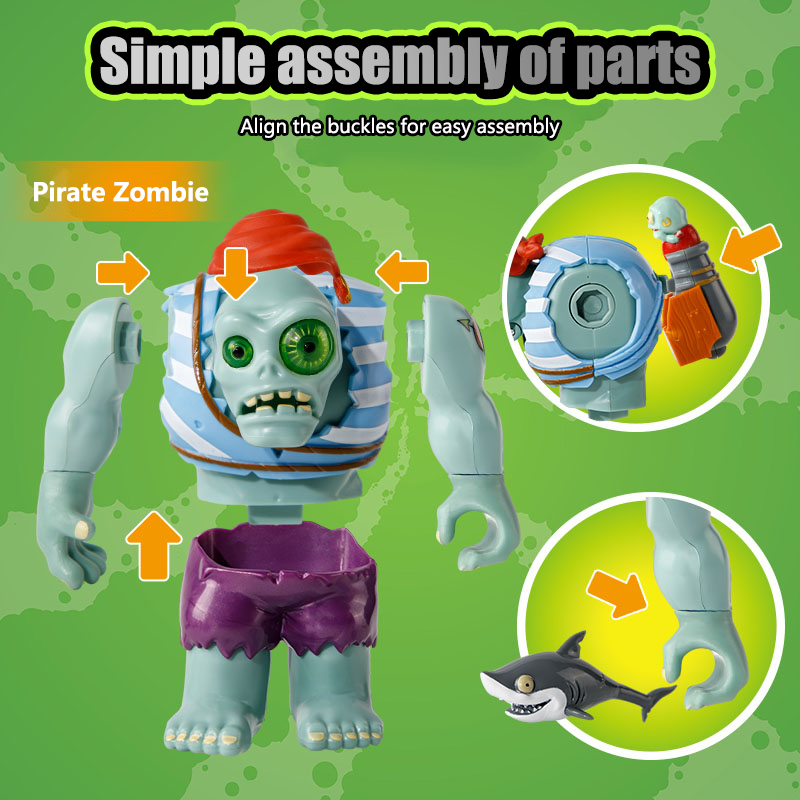 プラントvs.ゾンビ2 ジャイアントゾンビ組み立ておもちゃセ - Model Kit Zombie のレビューと価格