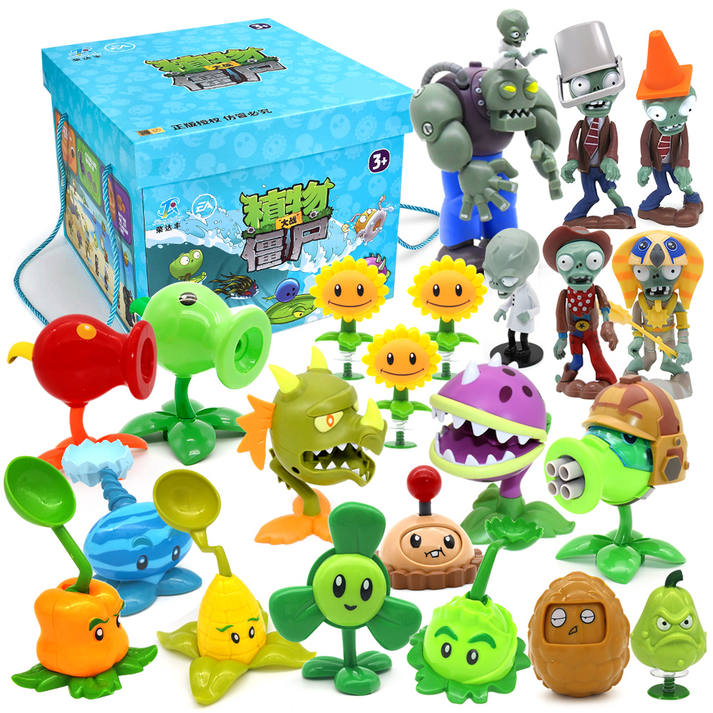 新しい役割植物 VS ゾンビ 2 PVZ おもちゃフルセット - Model Kit Zombie のレビューと価格