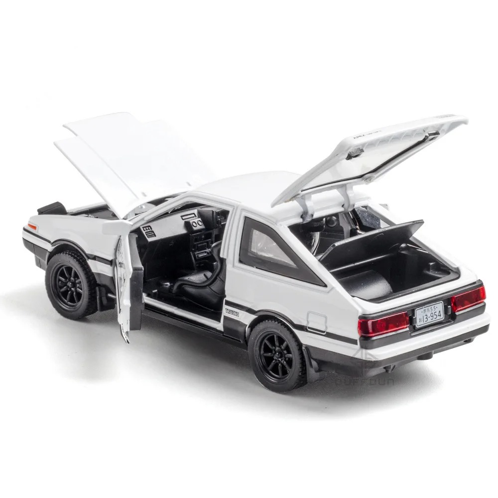 ダイキャスト-初期モデルの合金,0,1/32,ライト,音,プ - Model Kit Ae86 のレビューと価格