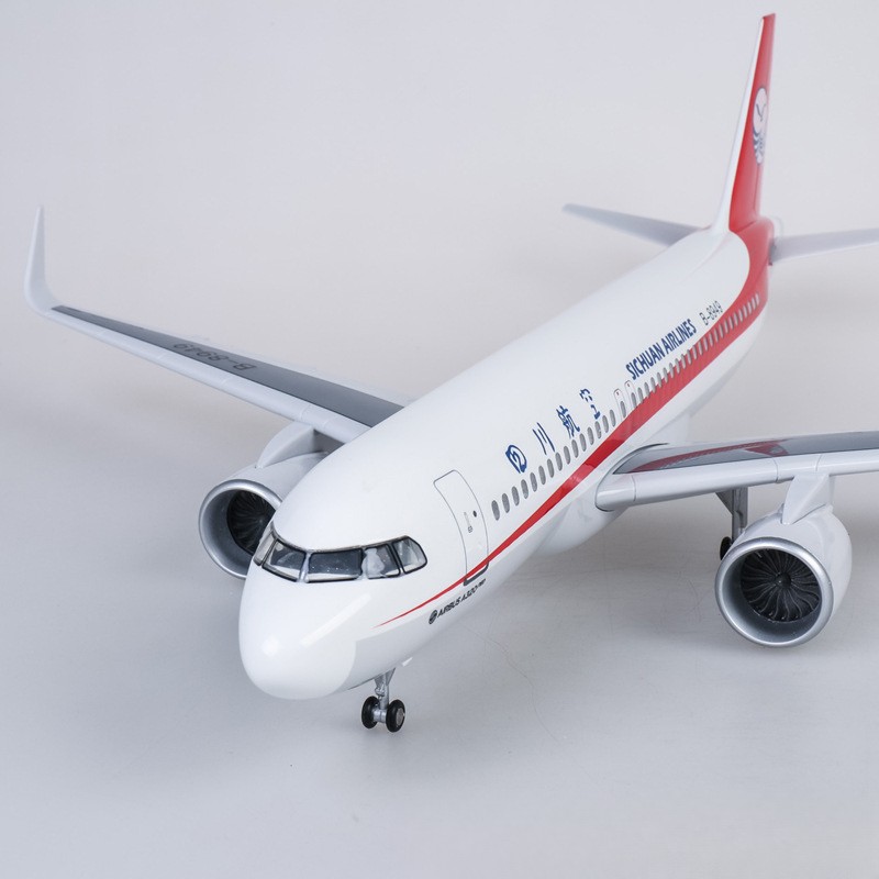 47cm大型四川A320ダイキャスト樹脂製飛行機模型キット、 - Model Kit Ixchel のレビューと価格