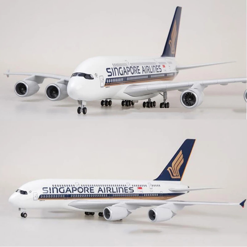 ディスプレイエアバス A380 シンガポール航空 47 セン - Model Kit Singapore のレビューと価格