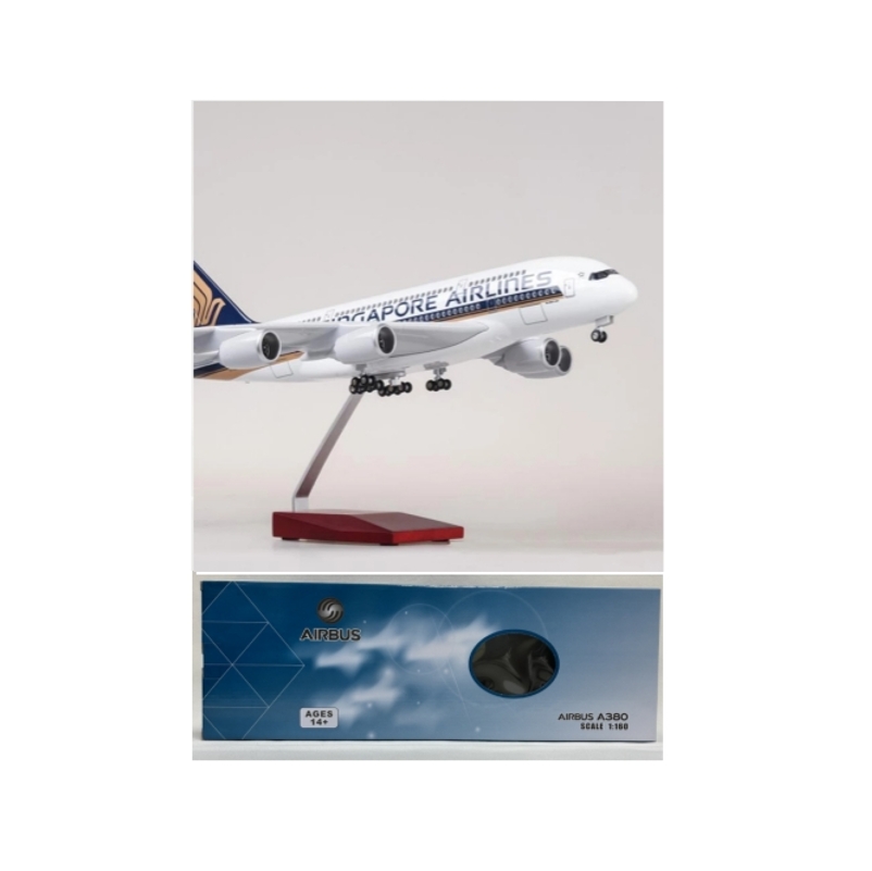 ディスプレイエアバス A380 シンガポール航空 47 セン - Model Kit Singapore のレビューと価格